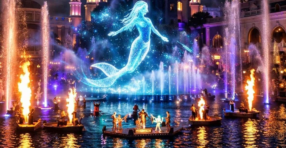 ANTALYA,ALANYA,SİDE,KEMER Land Of Legends Night Show