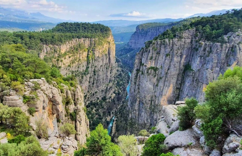 Eagle Canyon / Ancient City of Selge & Adam Rocks