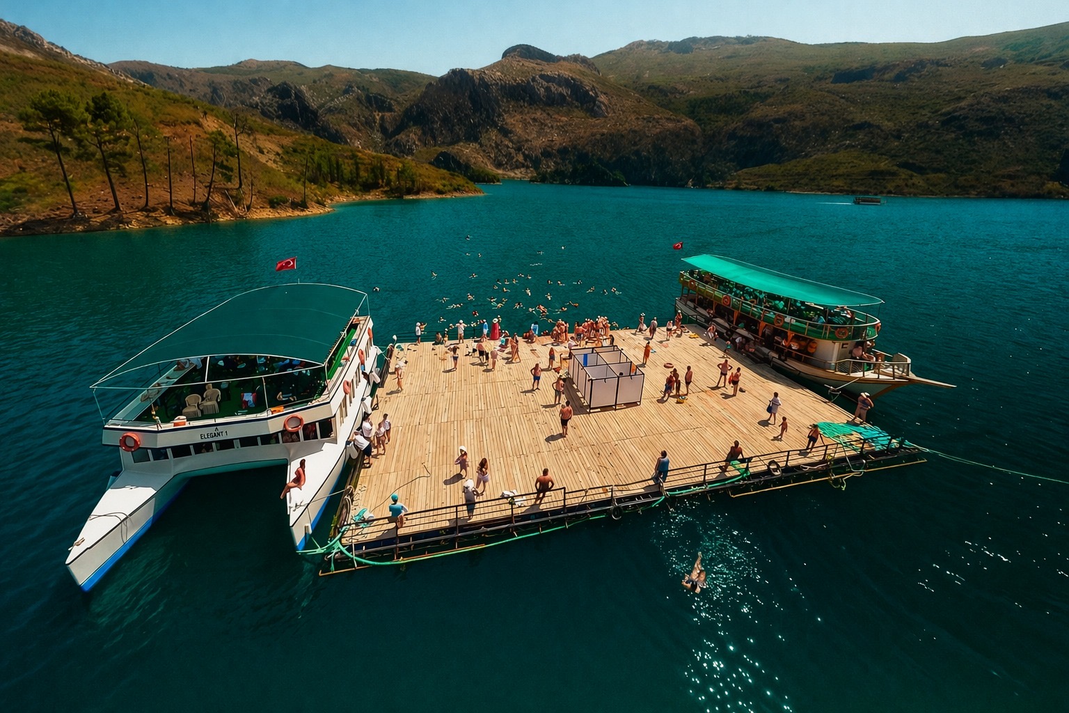 Belekten Green Canyon, Manavgat Şelalesi & Hayvanat Bahçesi Turu 