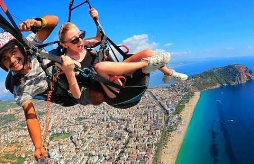 Side'den Yamaç Paraşütü