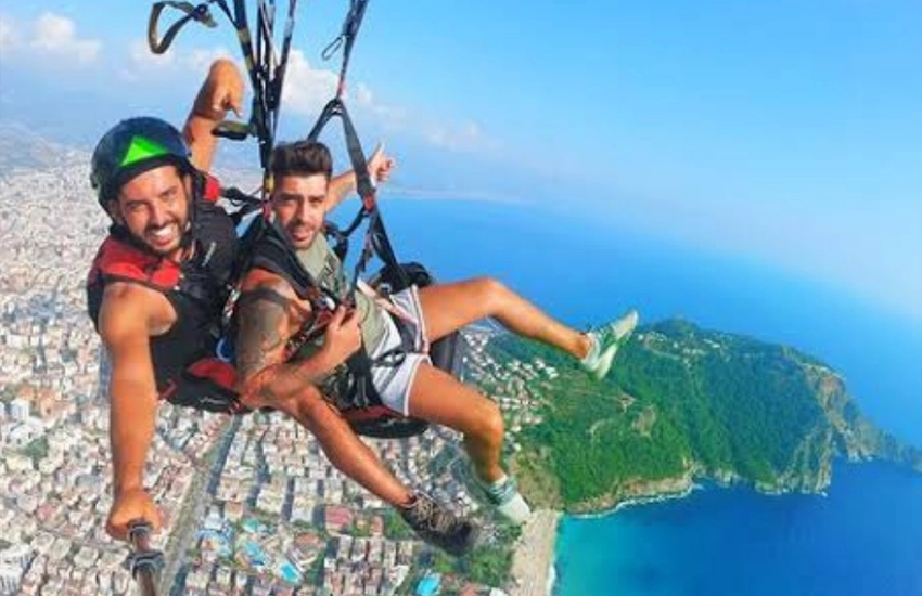 Side'den Yamaç Paraşütü