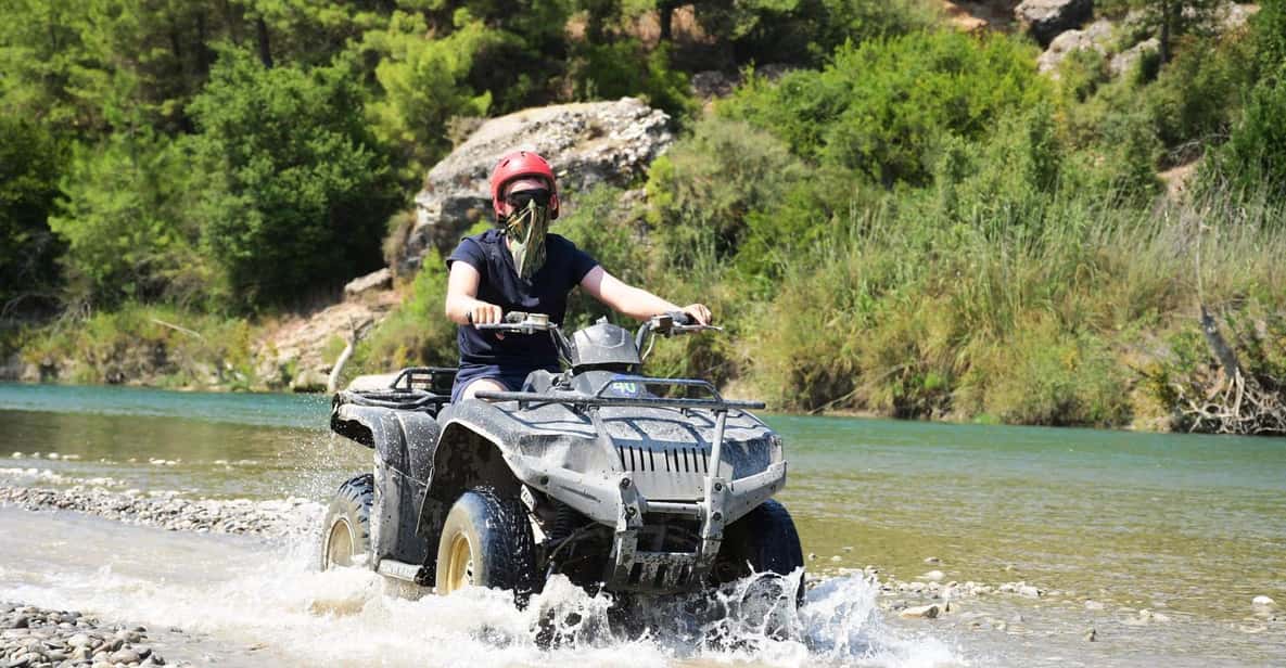 Side: Jeep Safari, Quad Ride, & Green Lake Boat Tour