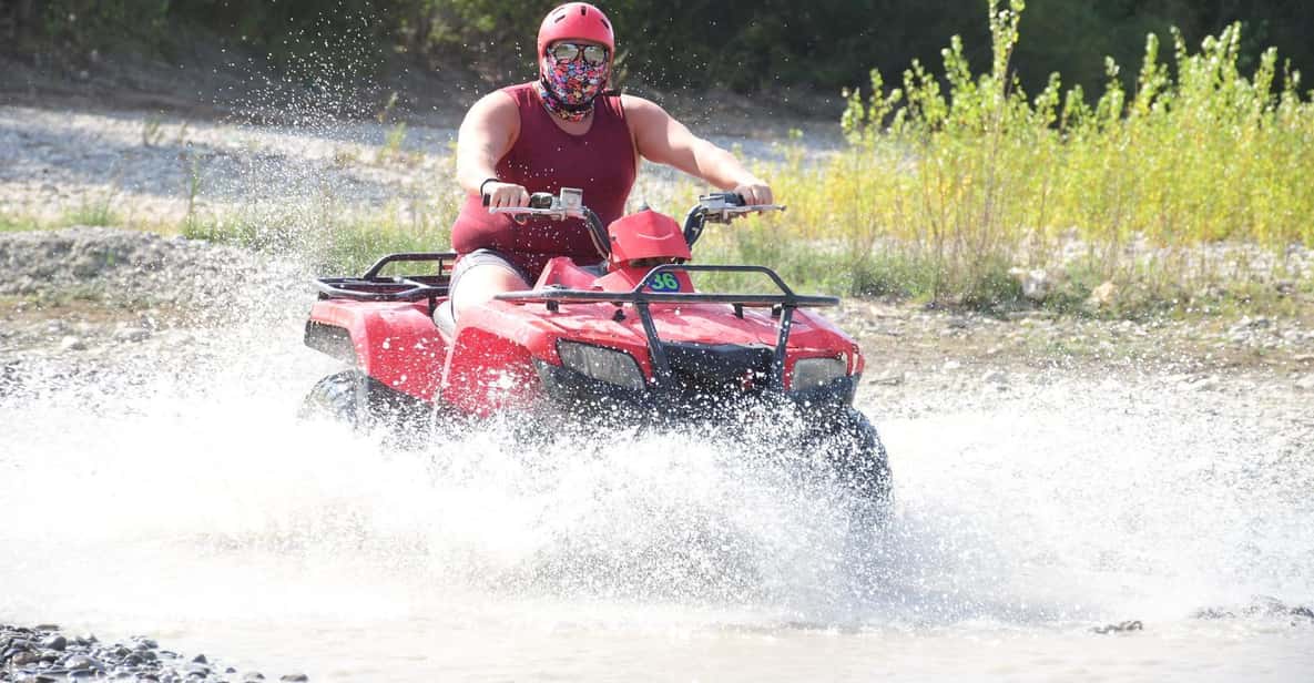 Side: Jeep Safari, Quad Ride, & Green Lake Boat Tour